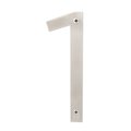 Sure-Loc Hardware Sure-Loc Hardware Stainless Steel House Number 6, No. 1, Satin Stainless HNSS6-1 SS